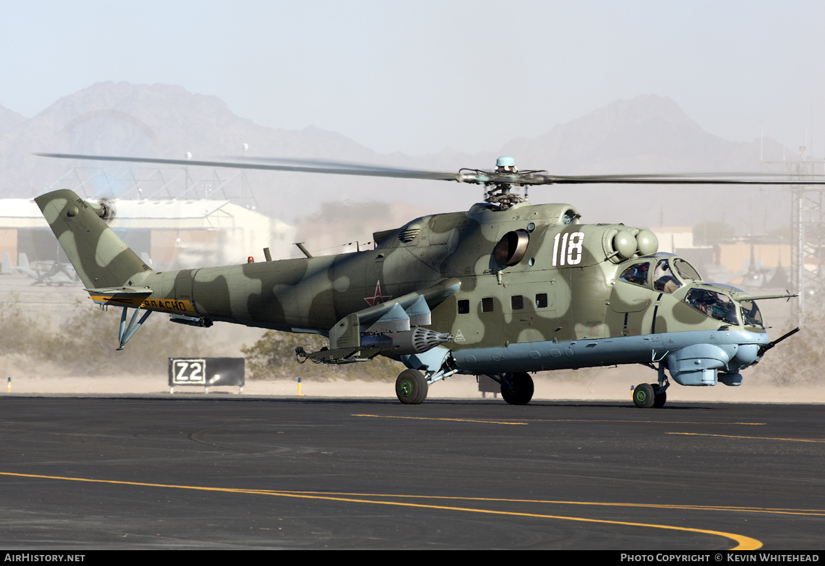 Aircraft Photo of N118NX | Mil Mi-24D | Bulgaria - Air Force | AirHistory.net #641357