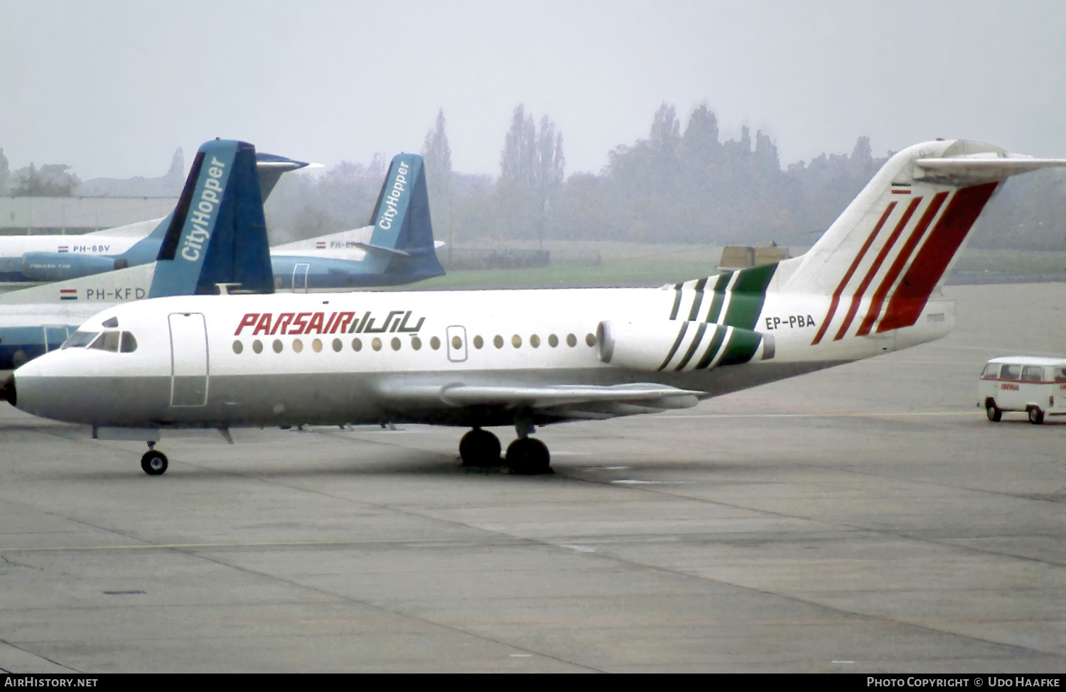 Aircraft Photo of EP-PBA | Fokker F28-1000 Fellowship | Pars Air | AirHistory.net #641370