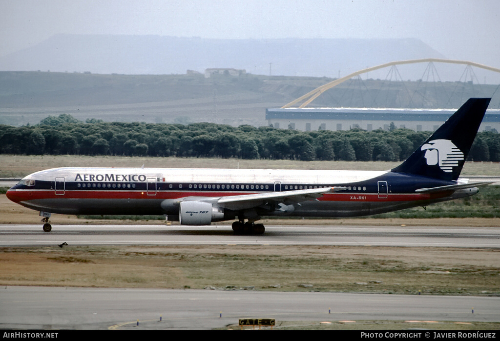 Aircraft Photo of XA-RKI | Boeing 767-3Y0/ER | AeroMéxico | AirHistory.net #641375