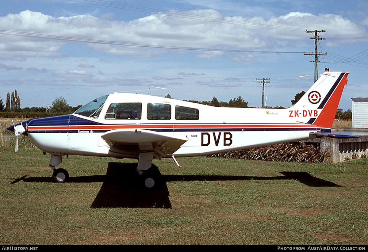 Aircraft Photo of ZK-DVB / DVB | Beech C23 Sundowner 180 | AirHistory.net #641383
