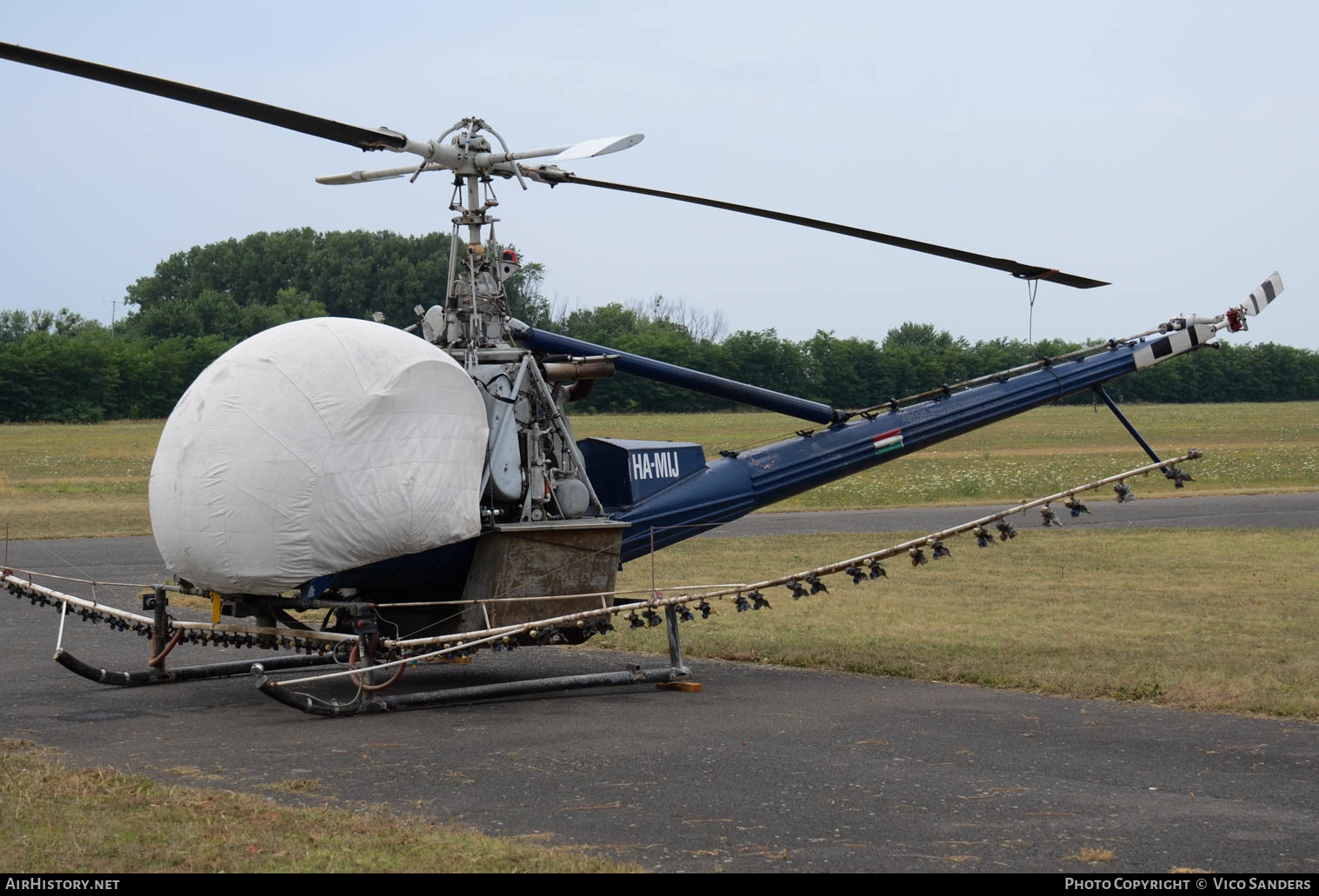 Aircraft Photo of HA-MIJ | Hiller HT2 (UH-12E) | AirHistory.net #641386