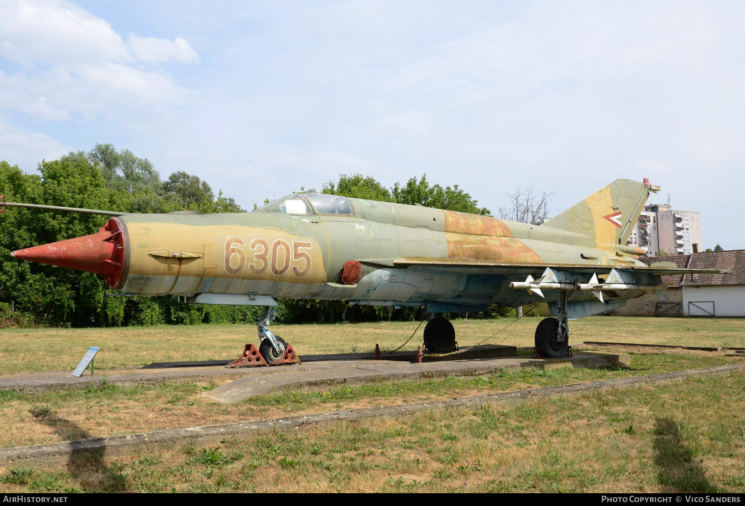 Aircraft Photo of 6305 | Mikoyan-Gurevich MiG-21bis | Hungary - Air Force | AirHistory.net #641388