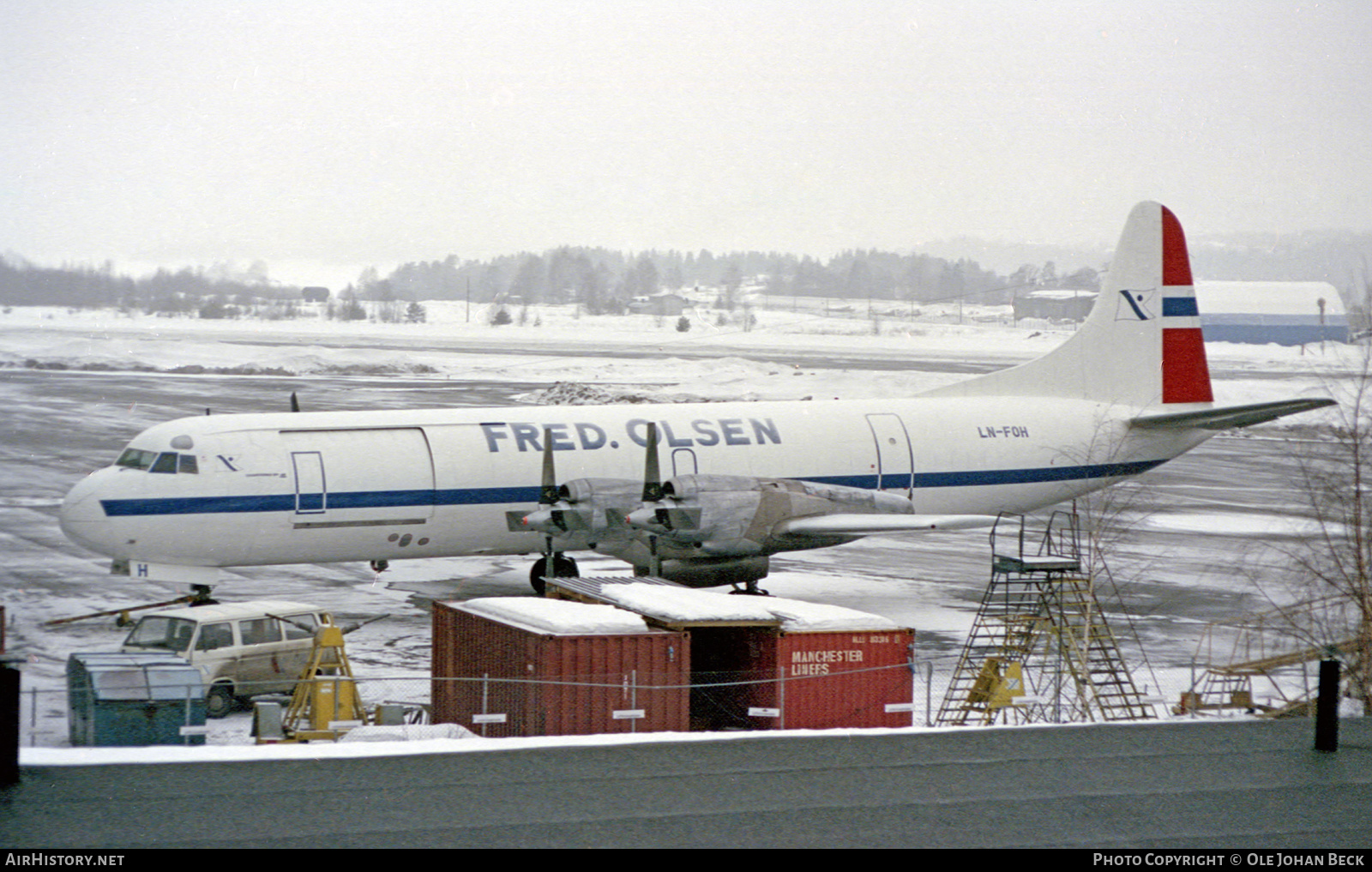 Aircraft Photo of LN-FOH | Lockheed L-188A(F) Electra | Fred. Olsen | AirHistory.net #641417