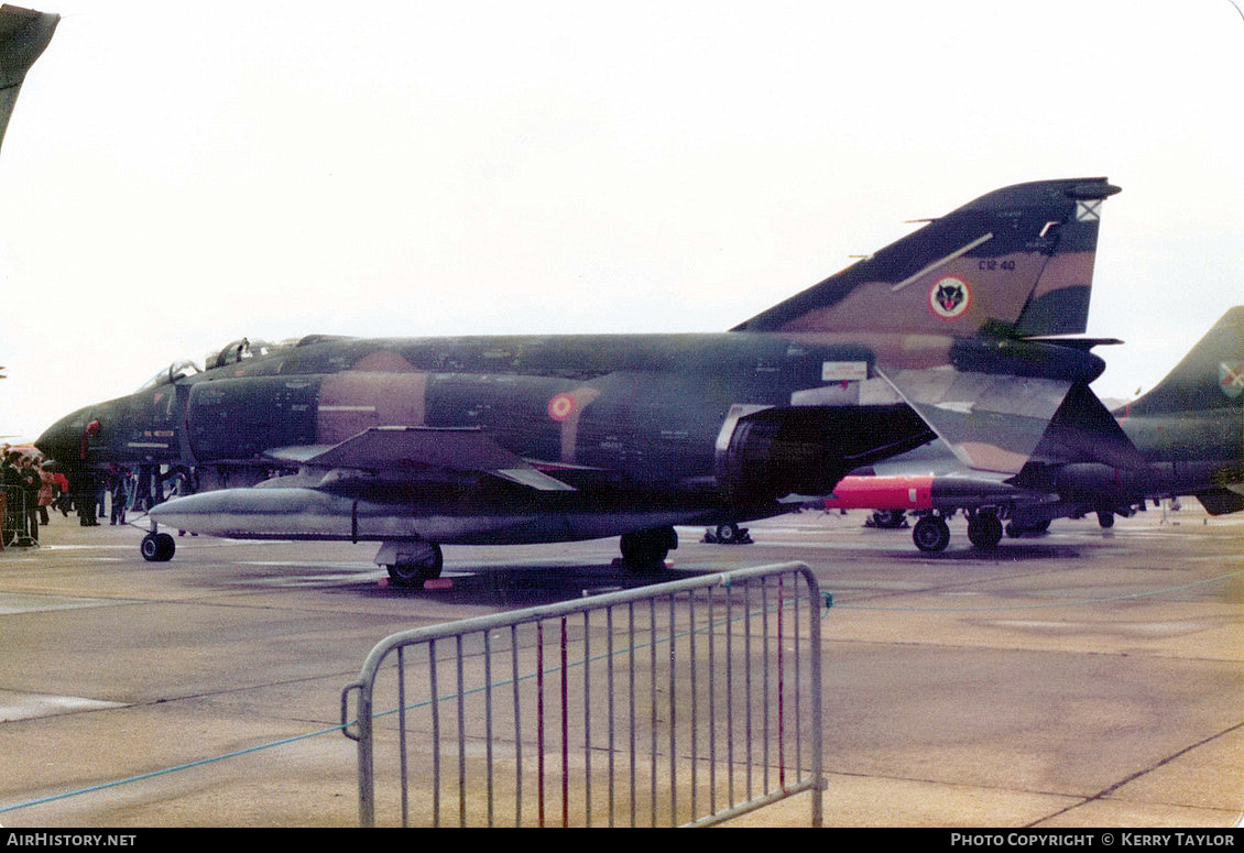 Aircraft Photo of C12-40 | McDonnell F-4C Phantom II | Spain - Air Force | AirHistory.net #641432