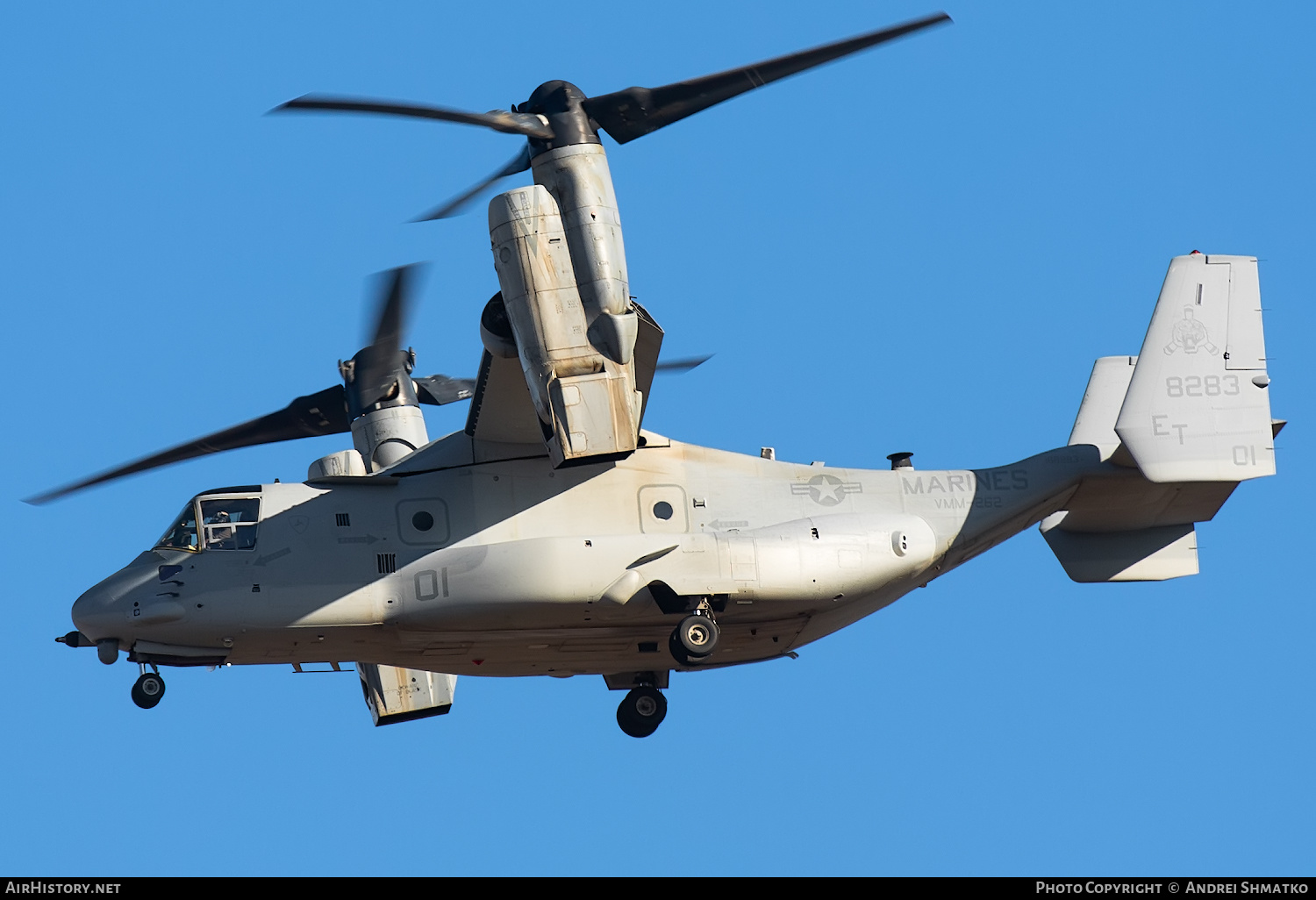 Aircraft Photo of 168283 / 8283 | Bell-Boeing MV-22B Osprey | USA - Marines | AirHistory.net #641458