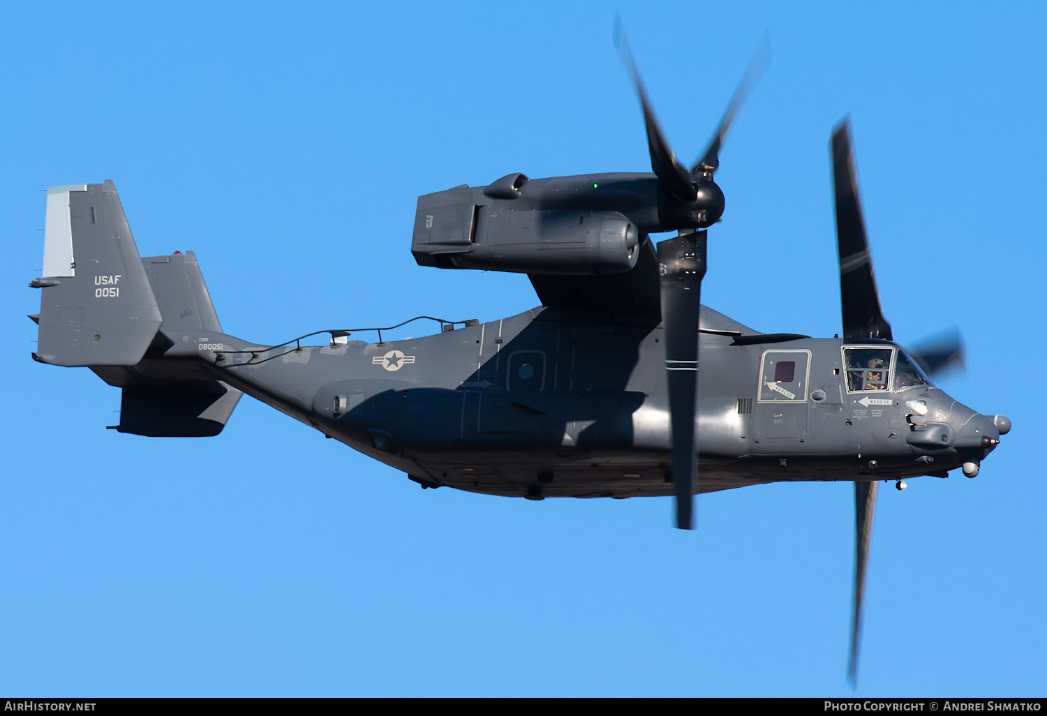 Aircraft Photo of 08-0051 / 0051 | Bell-Boeing CV-22B Osprey | USA - Air Force | AirHistory.net #641459