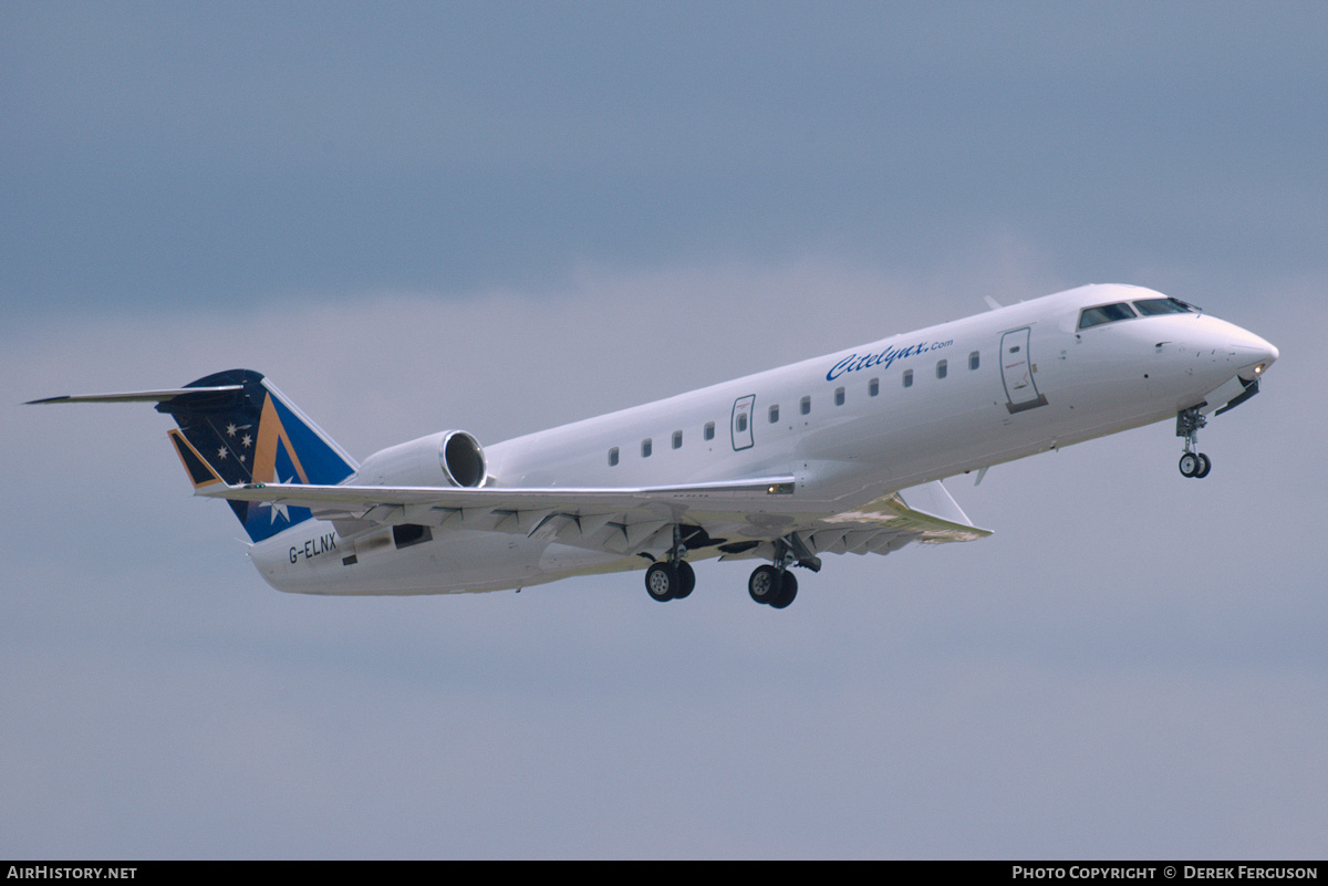 Aircraft Photo of G-ELNX | Bombardier CRJ-200ER (CL-600-2B19) | Citelynx | AirHistory.net #641513