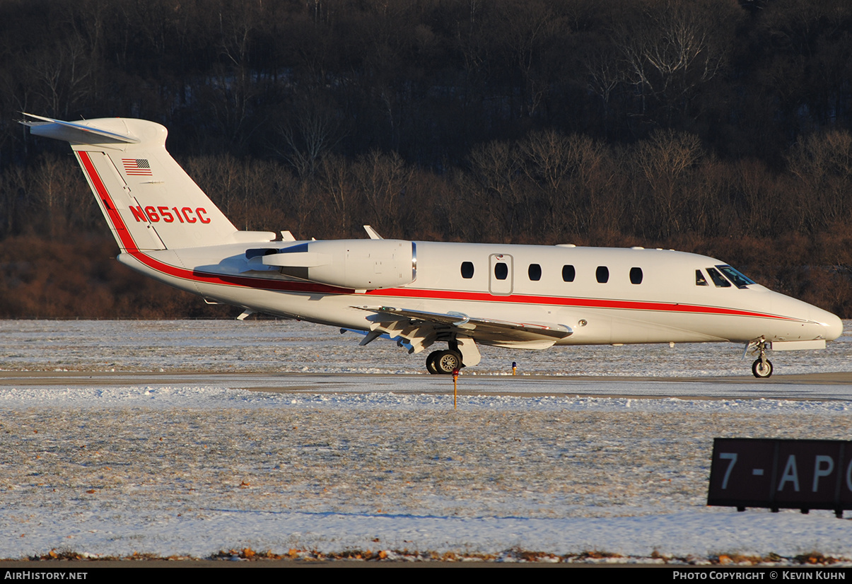 Aircraft Photo of N651CC | Cessna 650 Citation VII | AirHistory.net #641519