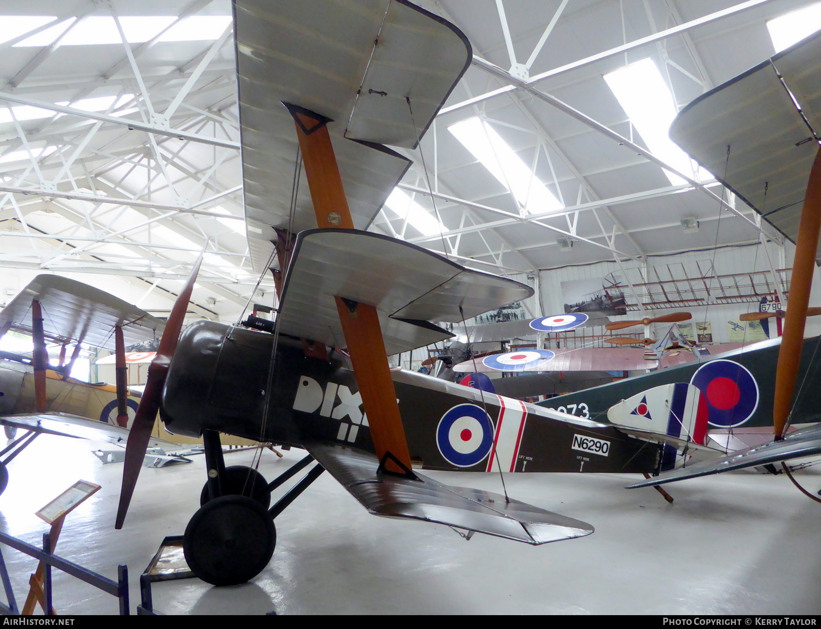 Aircraft Photo of G-BOCK / N6290 | Sopwith Triplane (replica) | UK - Air Force | AirHistory.net #641528