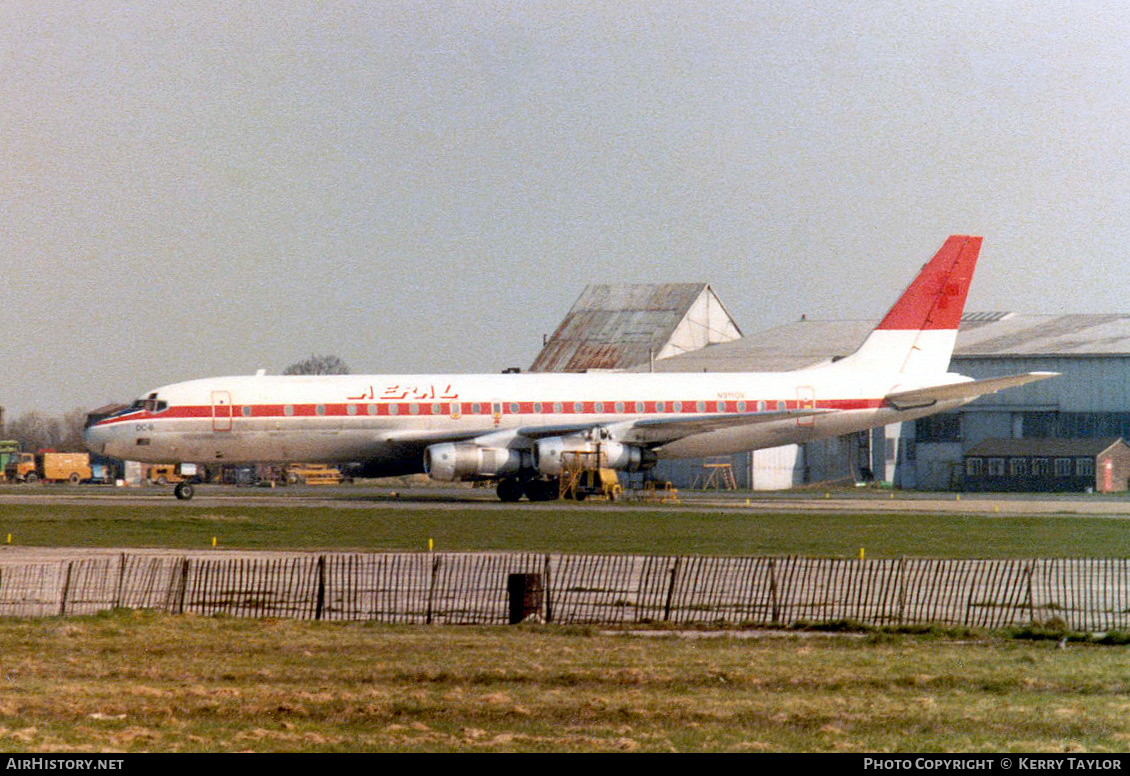 Aircraft Photo of N9110V | Douglas DC-8-55CF Jet Trader | Aeral - Aeronautica Alessandrina | AirHistory.net #641536