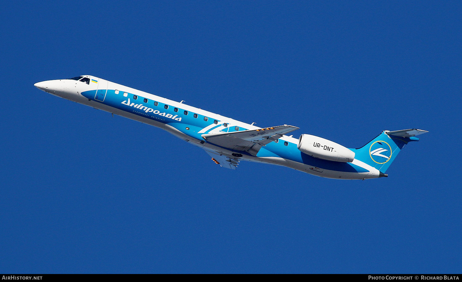 Aircraft Photo of UR-DNT | Embraer ERJ-145LR (EMB-145LR) | Dniproavia | AirHistory.net #641544