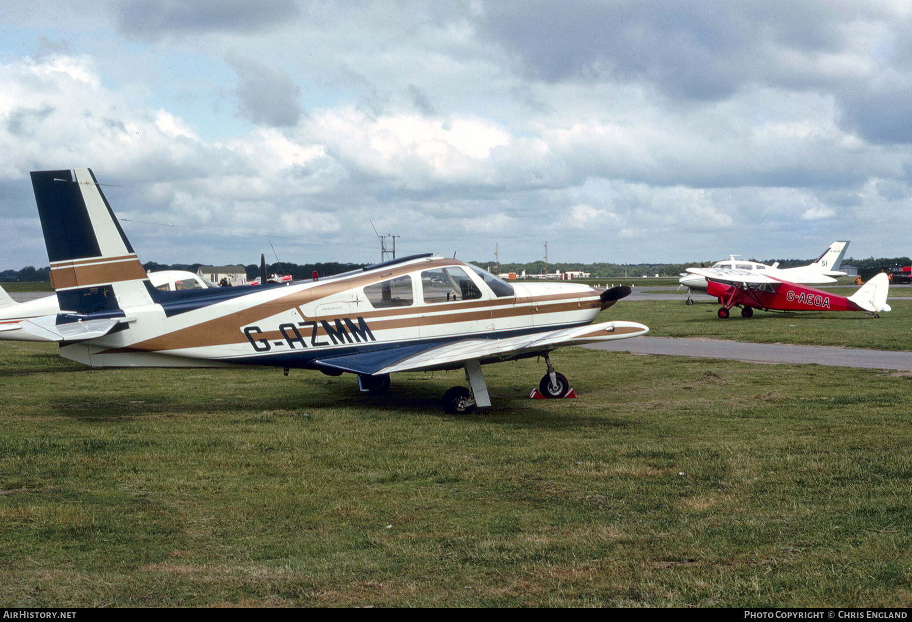 Aircraft Photo of G-AZMM | Socata ST-10 Diplomate | AirHistory.net #641553