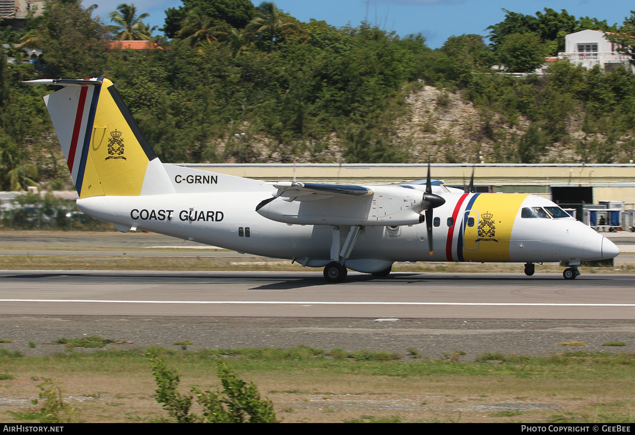 Aircraft Photo of C-GRNN | De Havilland Canada DHC-8-106 Dash 8 MPA | Coast Guard - Kustwacht Caribisch Gebied | AirHistory.net #641573