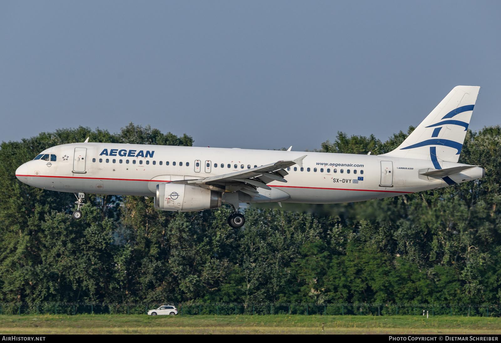 Aircraft Photo of SX-DVY | Airbus A320-232 | Aegean Airlines | AirHistory.net #641574