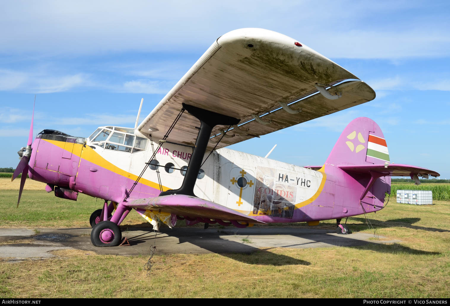 Aircraft Photo of HA-YHC | Antonov An-2PF | Air Church | AirHistory.net #641579