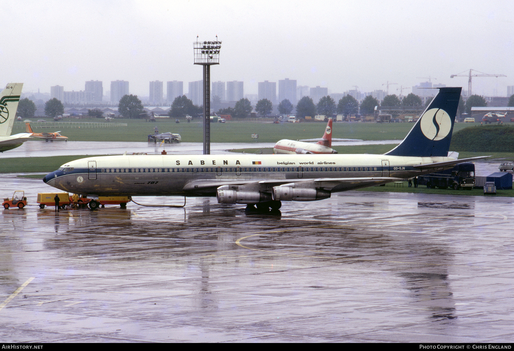 Aircraft Photo of OO-SJN | Boeing 707-329C | Sabena | AirHistory.net #641596