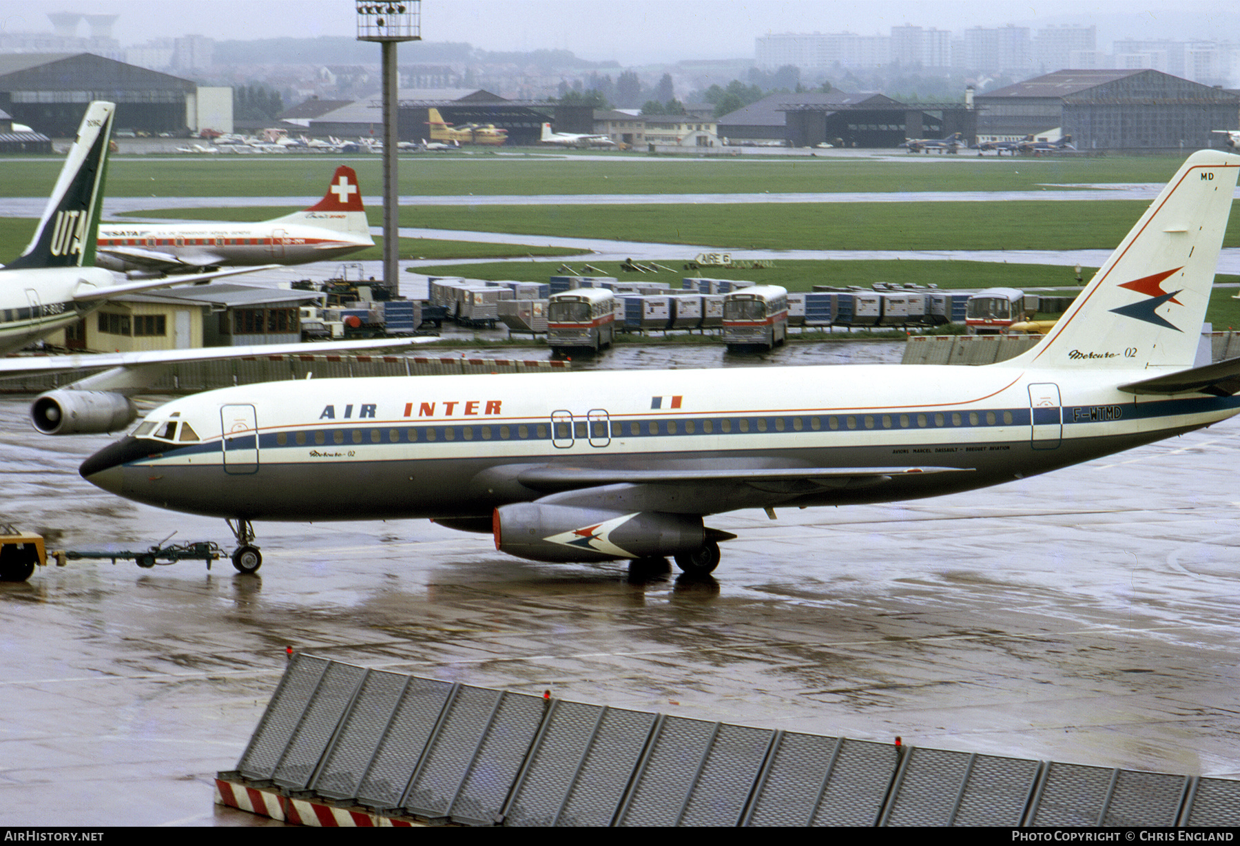 Aircraft Photo of F-WTMD | Dassault Mercure 100 | Air Inter | AirHistory.net #641609