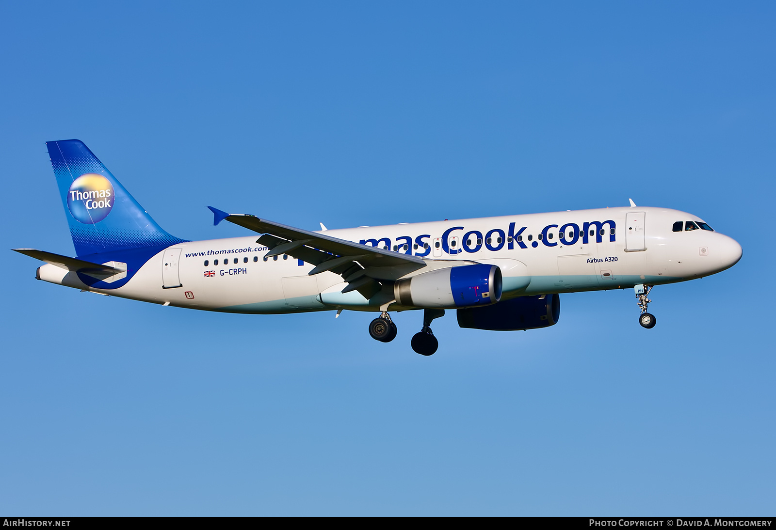 Aircraft Photo of G-CRPH | Airbus A320-231 | Thomas Cook Airlines | AirHistory.net #641619