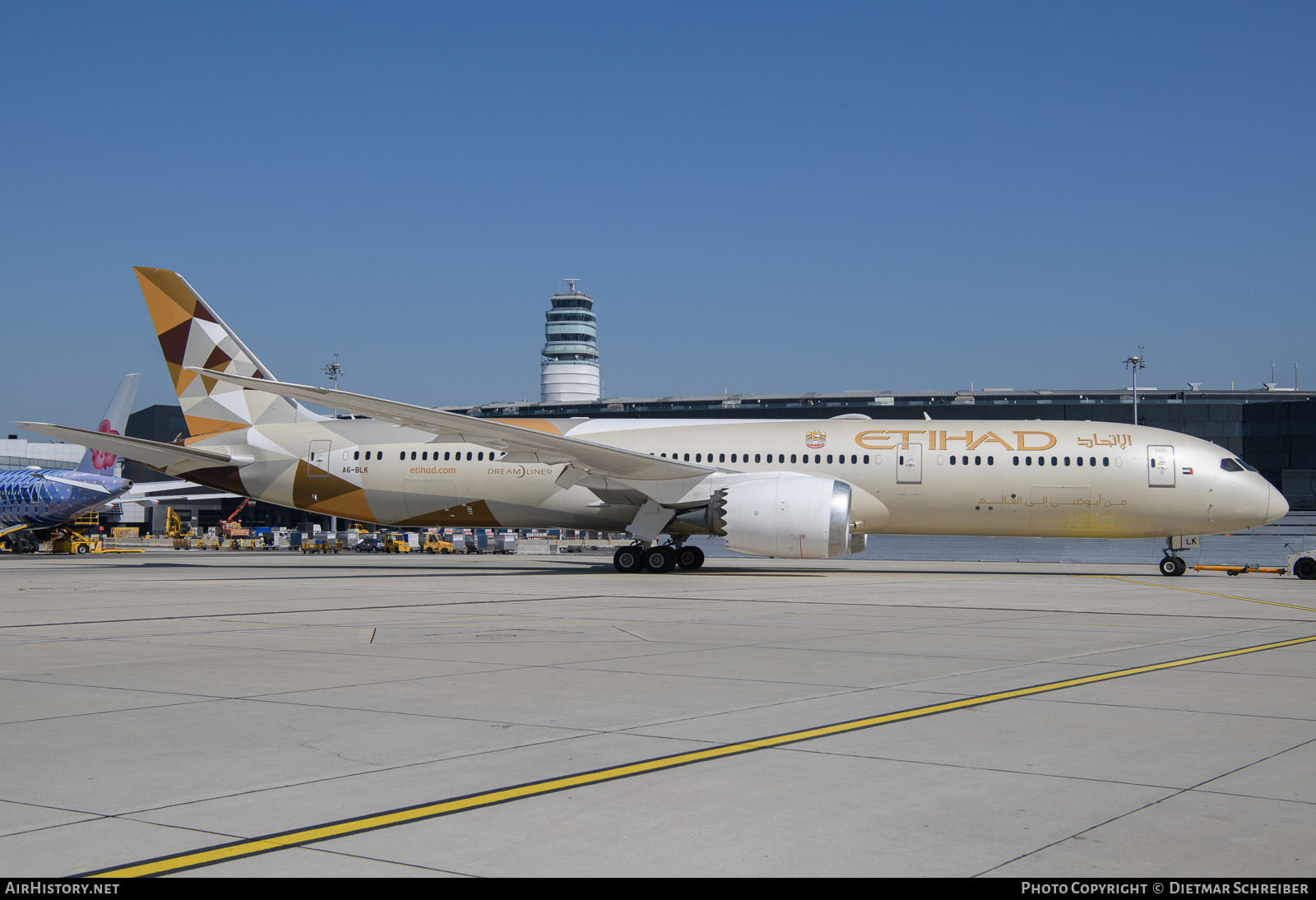 Aircraft Photo of A6-BLK | Boeing 787-9 Dreamliner | Etihad Airways | AirHistory.net #641621
