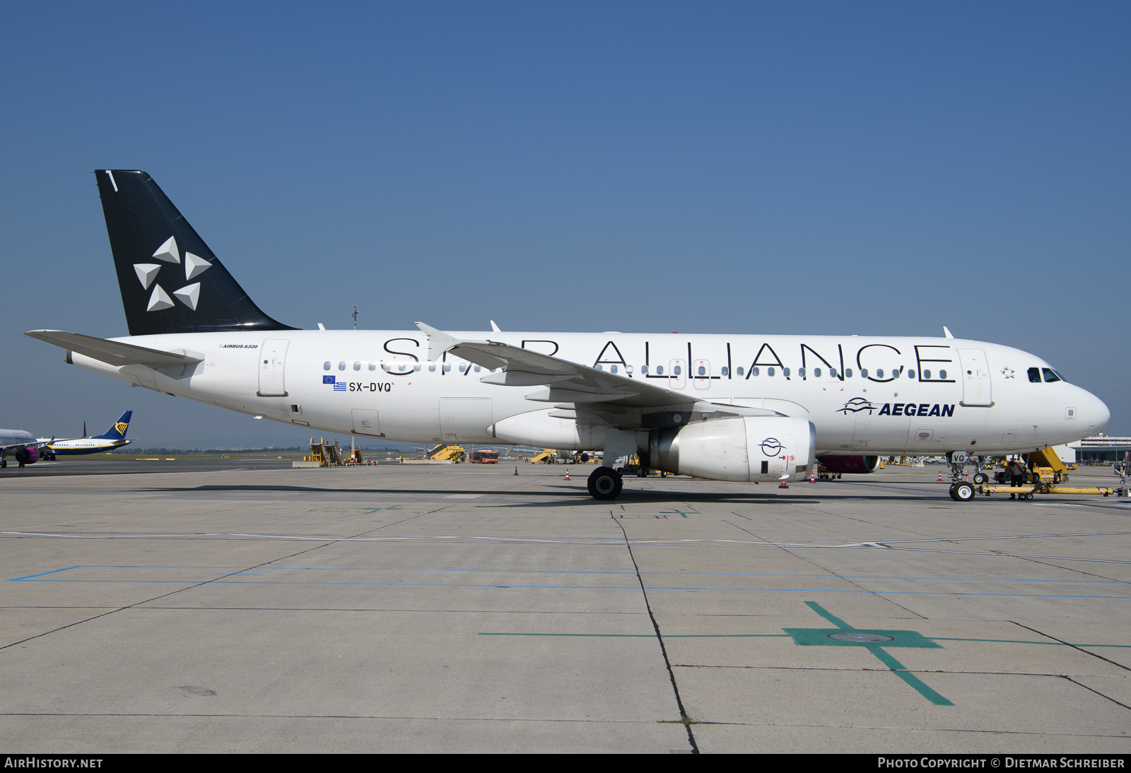 Aircraft Photo of SX-DVQ | Airbus A320-232 | Aegean Airlines | AirHistory.net #641626