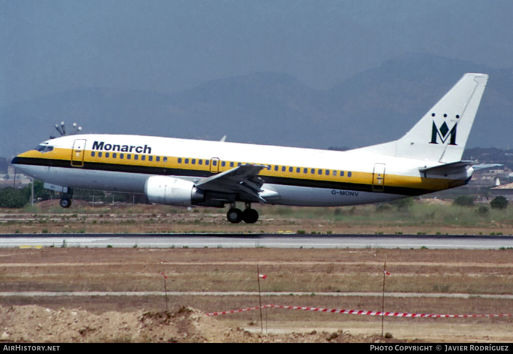 Aircraft Photo of G-MONV | Boeing 737-33A | Monarch Airlines | AirHistory.net #641636