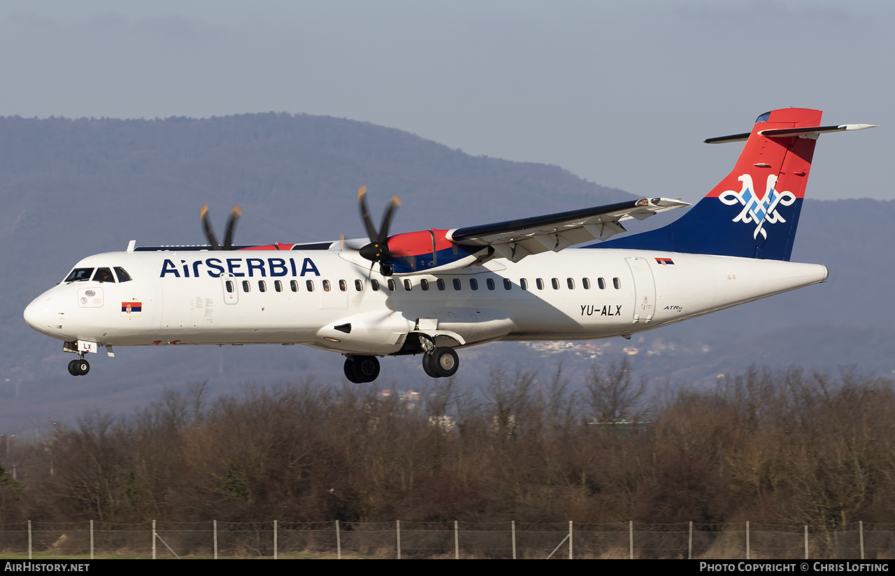 Aircraft Photo of YU-ALX | ATR ATR-72-600 (ATR-72-212A) | Air Serbia | AirHistory.net #641648