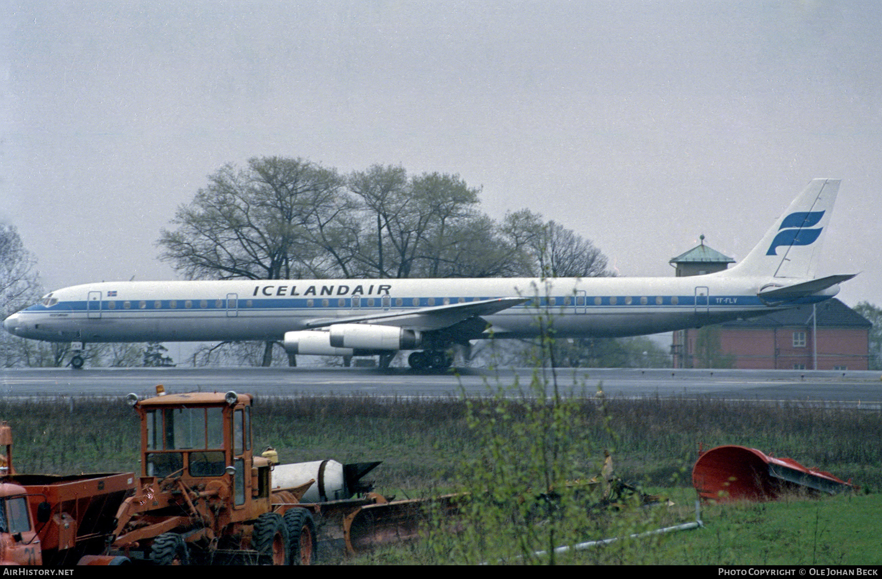 Aircraft Photo of TF-FLV | McDonnell Douglas DC-8-63 | Icelandair | AirHistory.net #641673