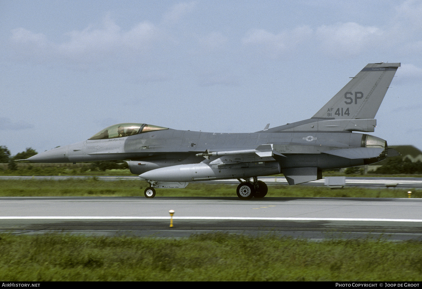 Aircraft Photo of 91-0414 / AF91-414 | General Dynamics F-16CJ Fighting Falcon | USA - Air Force | AirHistory.net #641687