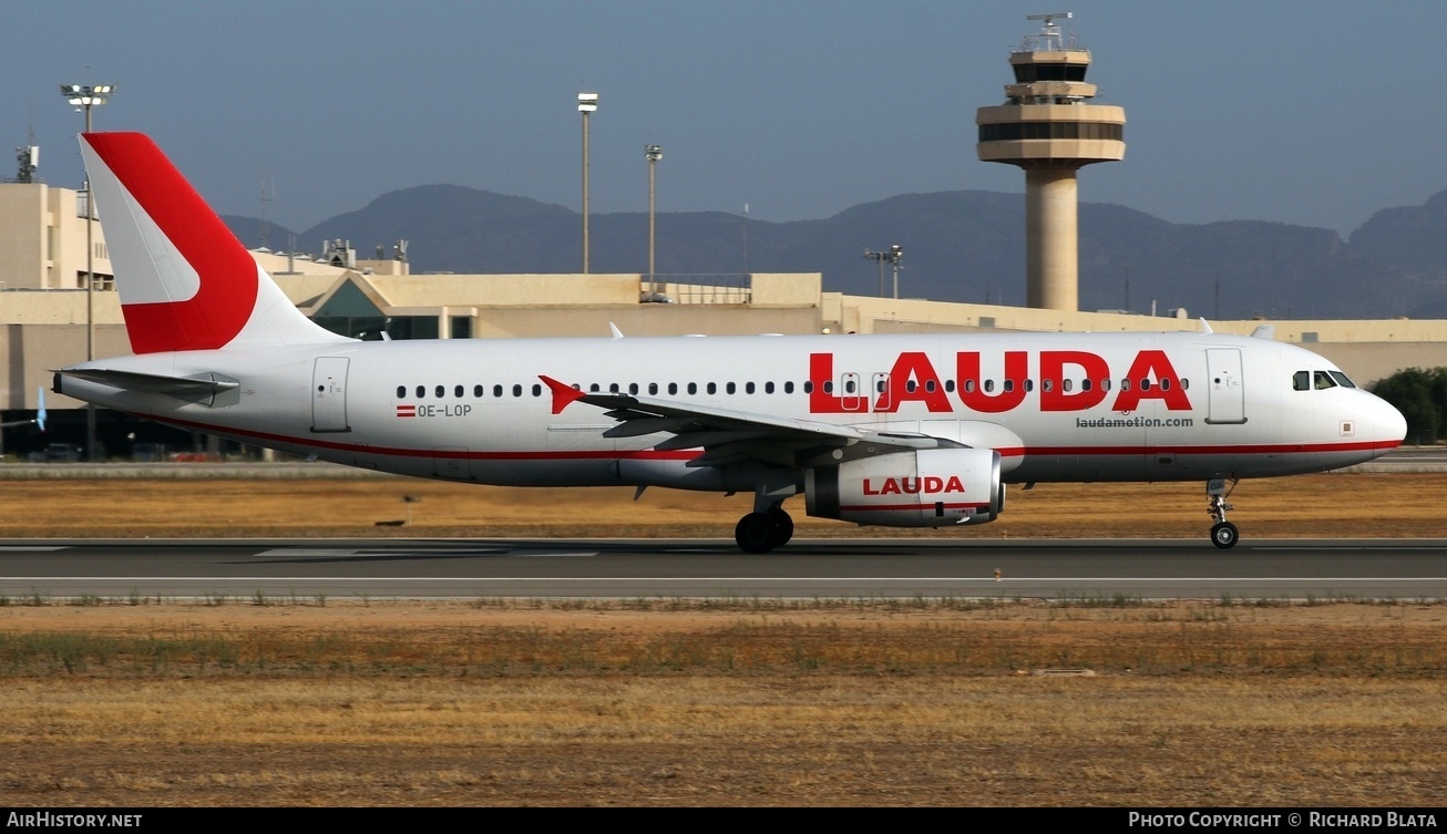 Aircraft Photo of OE-LOP | Airbus A320-232 | Laudamotion | AirHistory.net #641716