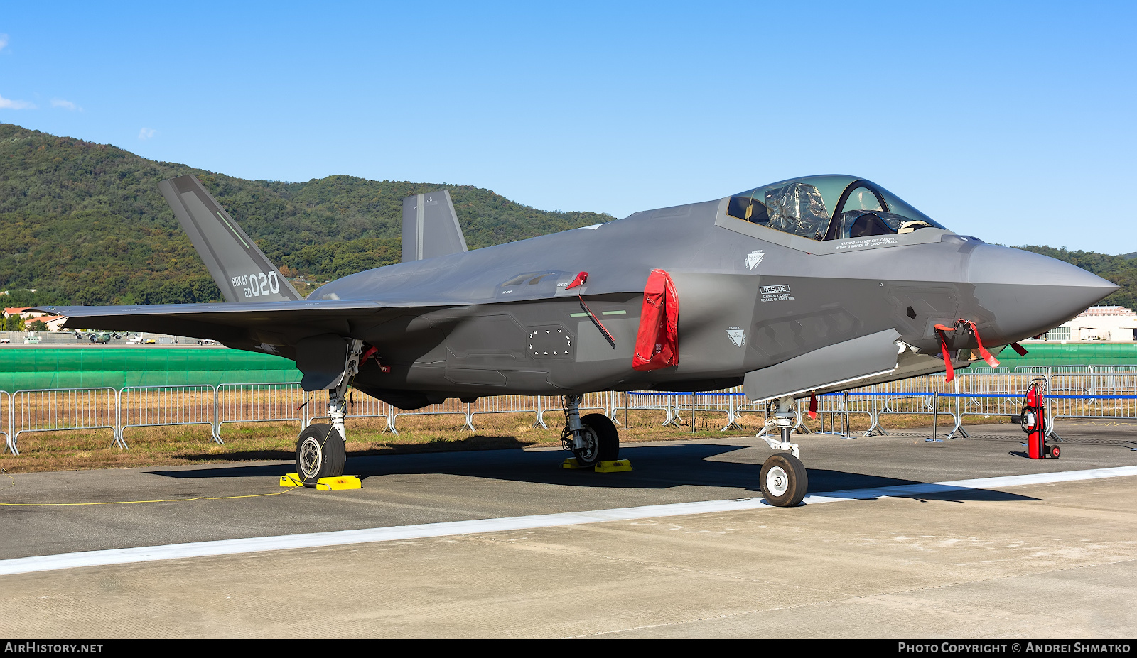 Aircraft Photo of 20-020 | Lockheed Martin F-35A Lightning II | South Korea - Air Force | AirHistory.net #641723