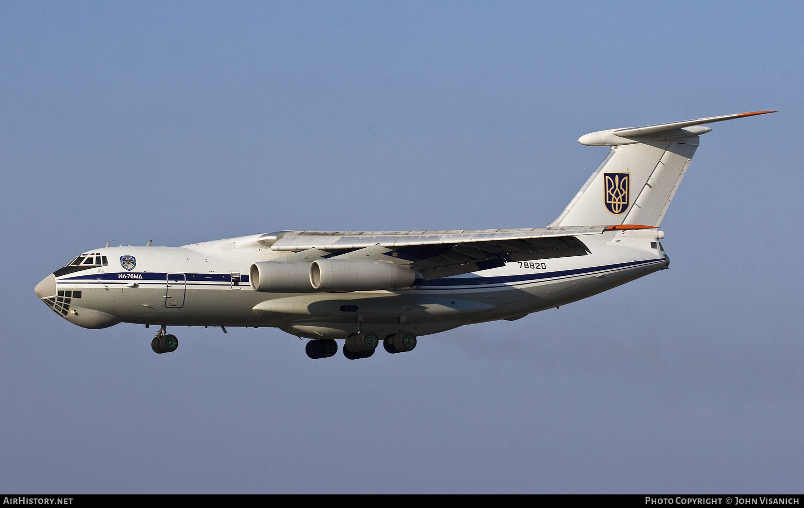 Aircraft Photo of 78820 | Ilyushin Il-76MD | Ukraine - Air Force | AirHistory.net #641726