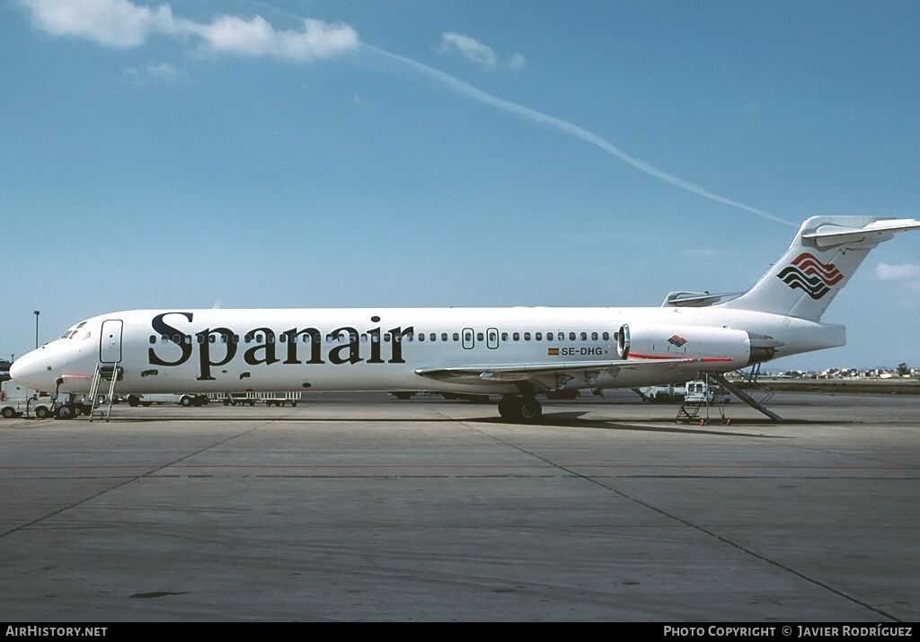 Aircraft Photo of SE-DHG | McDonnell Douglas MD-87 (DC-9-87) | Spanair | AirHistory.net #641738