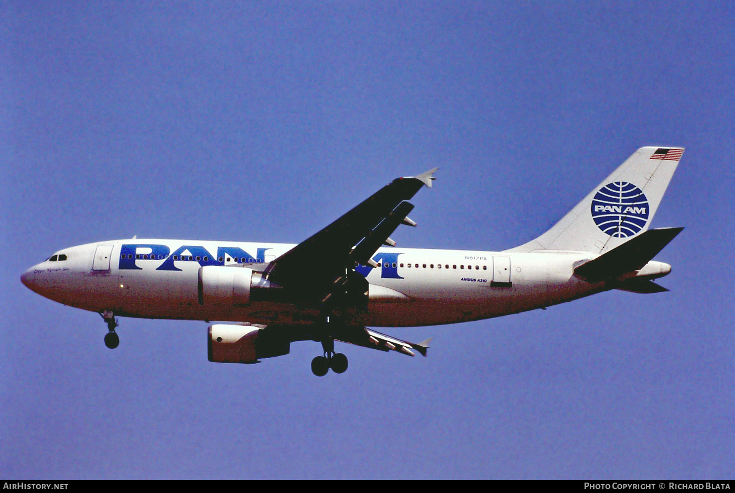 Aircraft Photo of N817PA | Airbus A310-324/ET | Pan American World Airways - Pan Am | AirHistory.net #641749