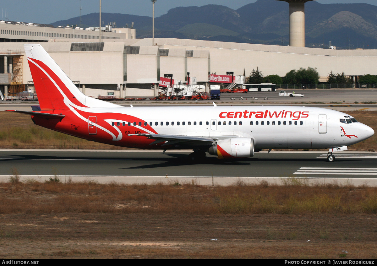 Aircraft Photo of SP-LMD | Boeing 737-36N | Centralwings | AirHistory.net #641758