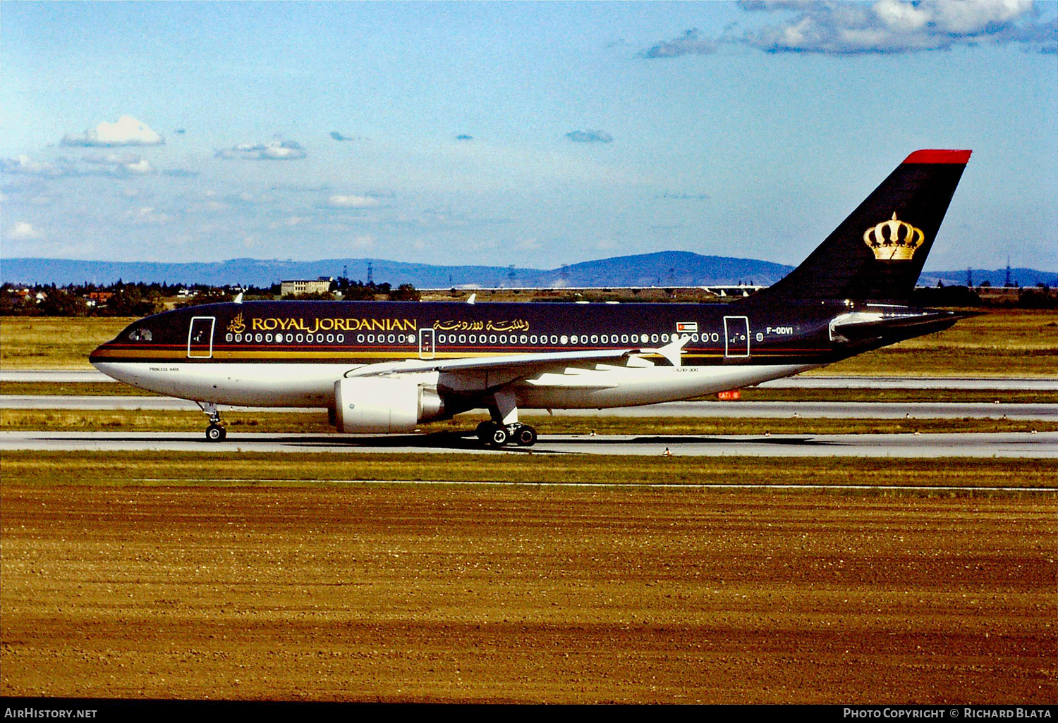 Aircraft Photo of F-ODVI | Airbus A310-304 | Royal Jordanian Airlines | AirHistory.net #641759