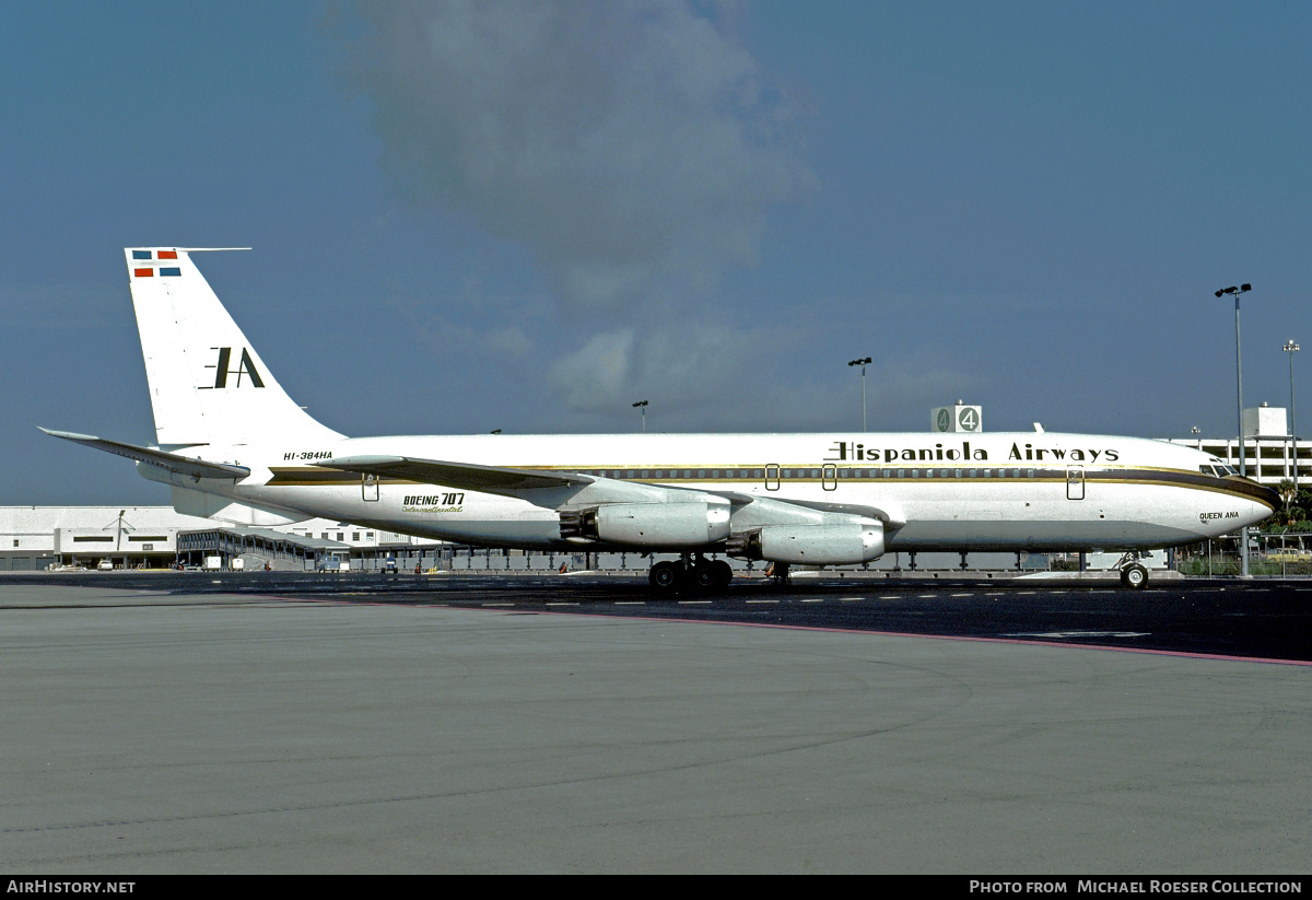 Aircraft Photo of HI-384HA | Boeing 707-124 | Hispaniola Airways | AirHistory.net #641766