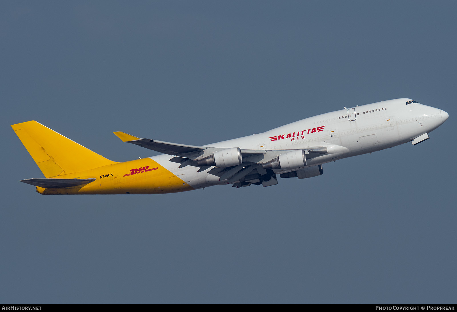 Aircraft Photo of N740CK | Boeing 747-4H6 | Kalitta Air | AirHistory.net #641778