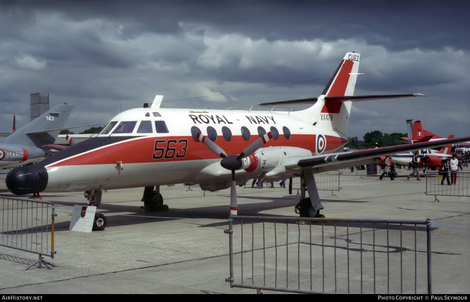 Aircraft Photo of XX479 | Scottish Aviation HP-137 Jetstream T2 | UK - Navy | AirHistory.net #641798