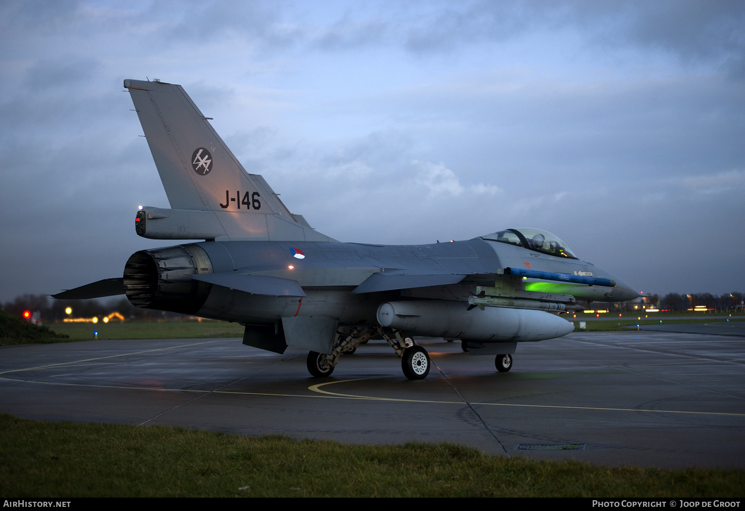 Aircraft Photo of J-146 | General Dynamics F-16AM Fighting Falcon | Netherlands - Air Force | AirHistory.net #641807