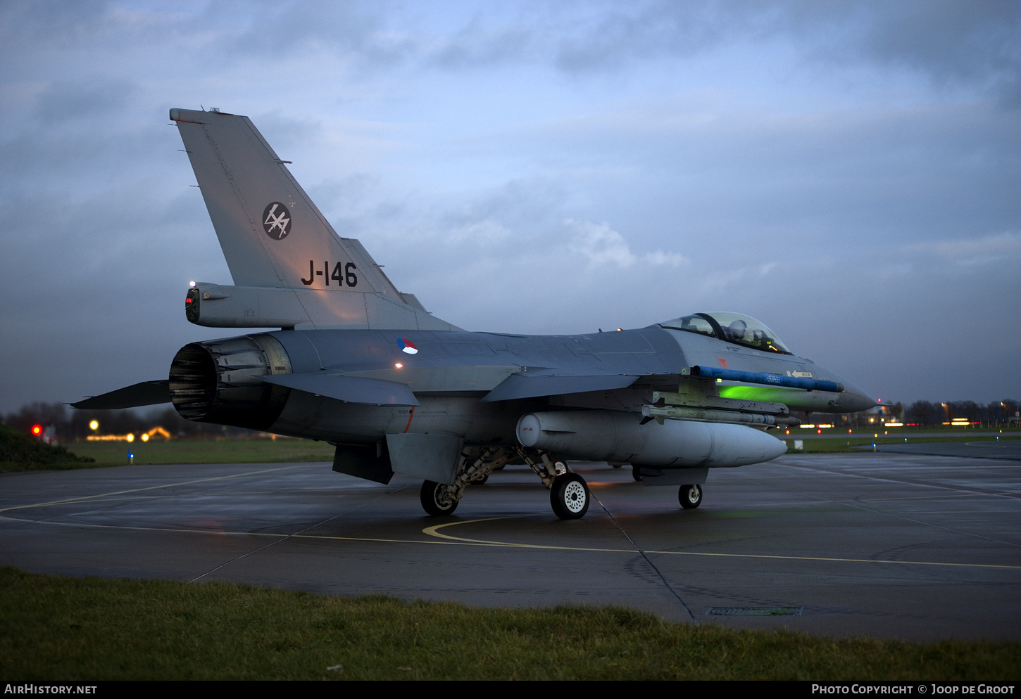 Aircraft Photo of J-146 | General Dynamics F-16AM Fighting Falcon | Netherlands - Air Force | AirHistory.net #641807