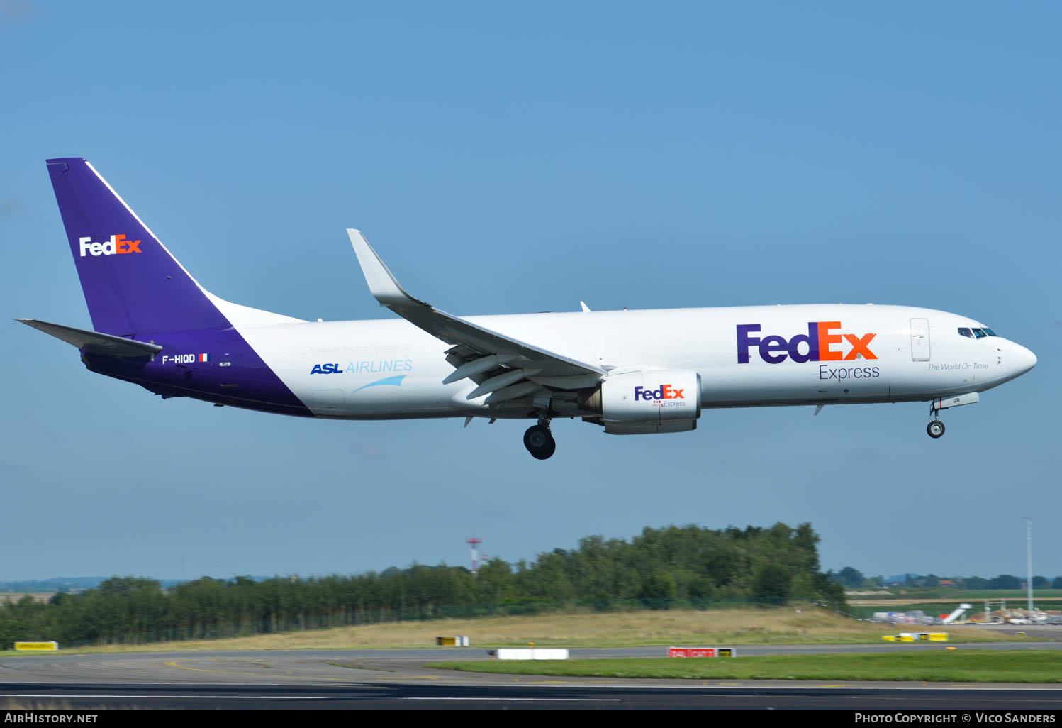 Aircraft Photo of F-HIQD | Boeing 737-8AS(BCF) | FedEx Express - Federal Express | AirHistory.net #641820