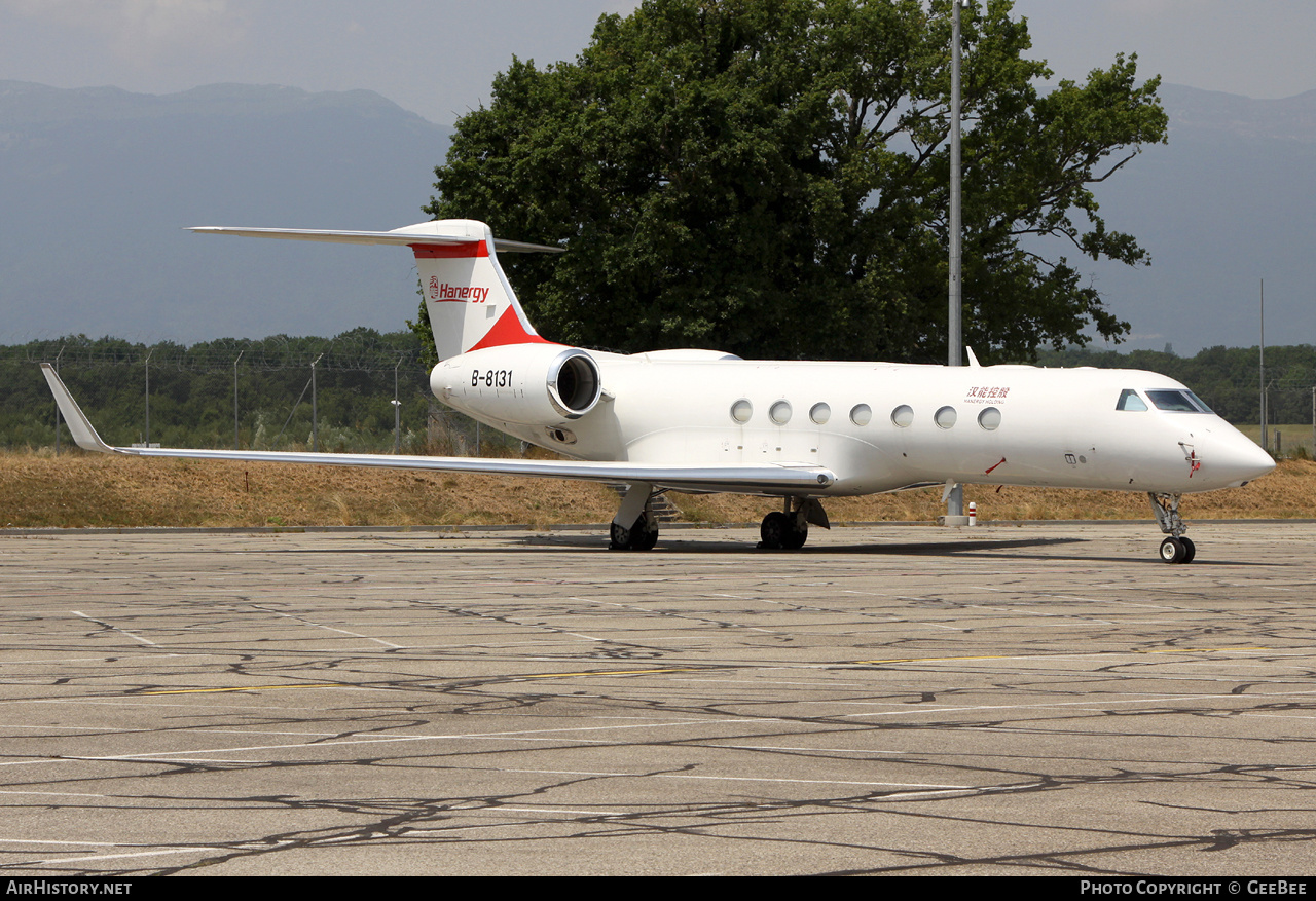 Aircraft Photo of B-8131 | Gulfstream Aerospace G-V-SP Gulfstream G550 | Hanergy Jet | AirHistory.net #641825