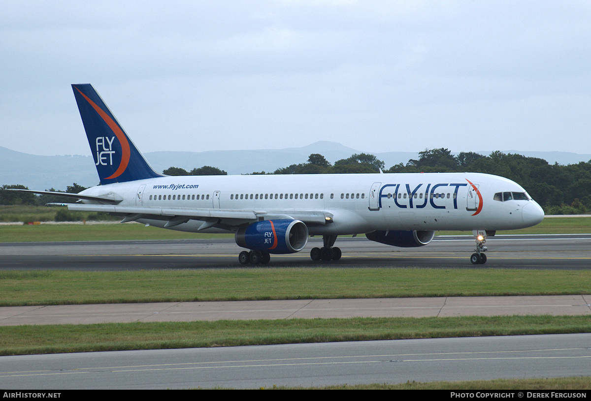 Aircraft Photo of G-FJEB | Boeing 757-23A | Flyjet | AirHistory.net #641842