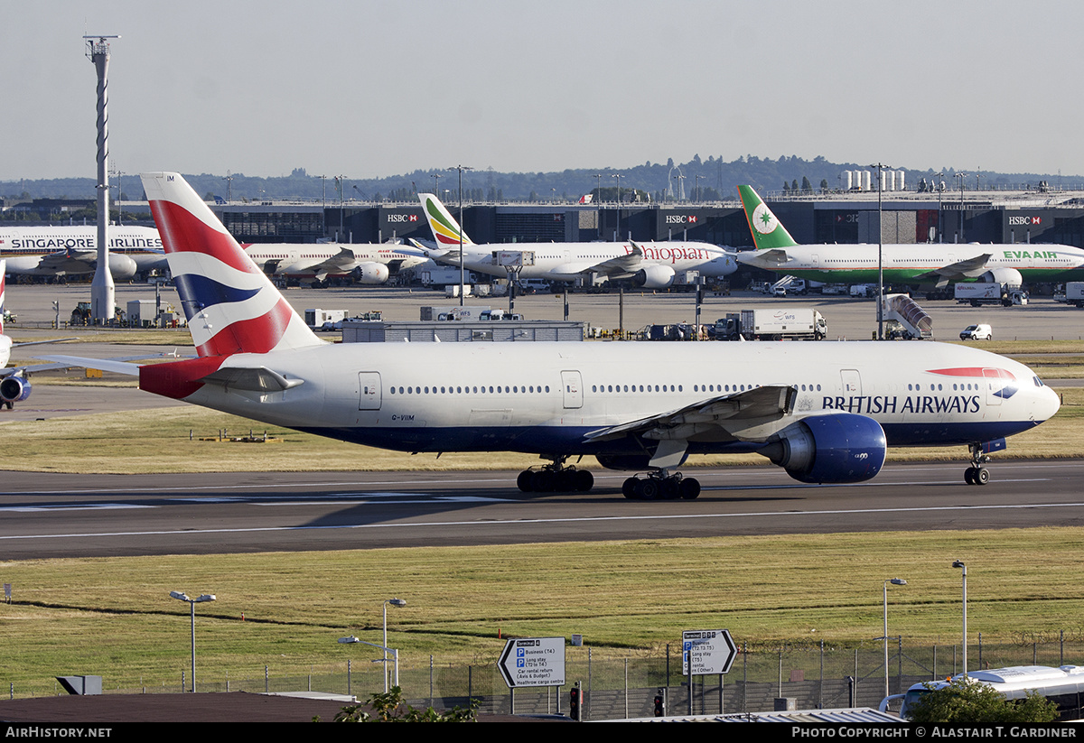 Aircraft Photo of G-VIIM | Boeing 777-236/ER | British Airways | AirHistory.net #641848