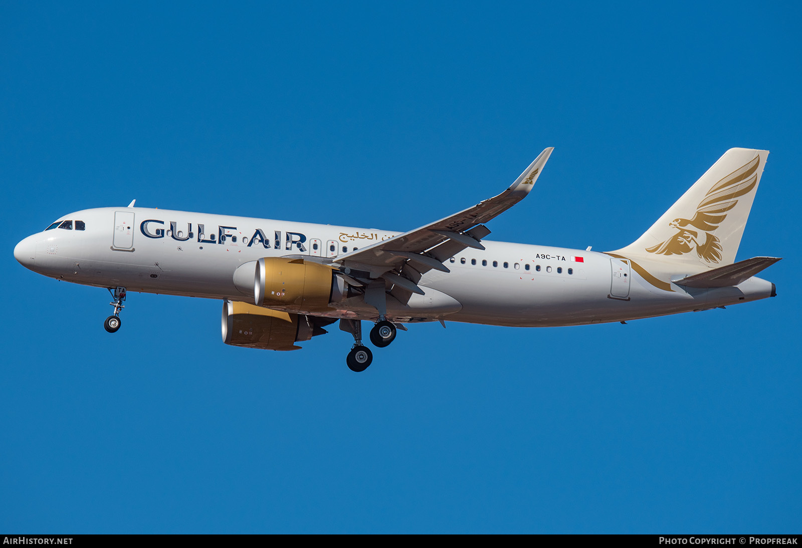 Aircraft Photo of A9C-TA | Airbus A320-251N | Gulf Air | AirHistory.net #641850
