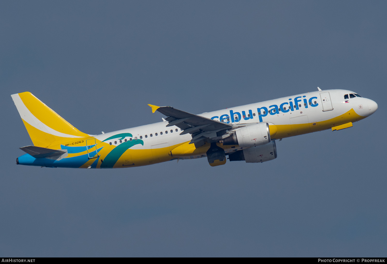 Aircraft Photo of RP-C3263 | Airbus A320-214 | Cebu Pacific Air | AirHistory.net #641862