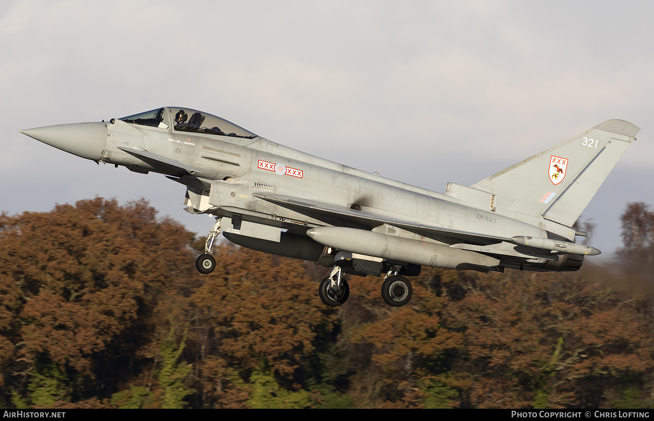 Aircraft Photo of ZK321 | Eurofighter EF-2000 Typhoon FGR4 | UK - Air Force | AirHistory.net #641871