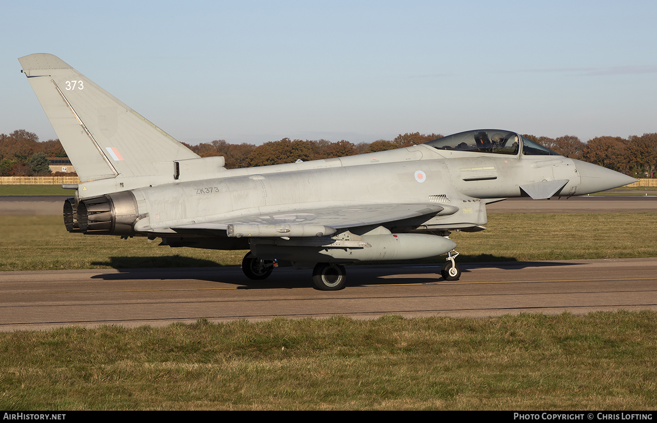 Aircraft Photo of ZK373 | Eurofighter EF-2000 Typhoon FGR4 | UK - Air Force | AirHistory.net #641875