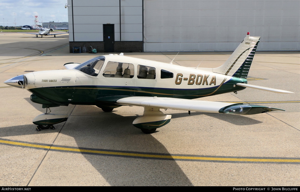 Aircraft Photo of G-BOKA | Piper PA-28-201T Turbo Dakota | AirHistory.net #641895