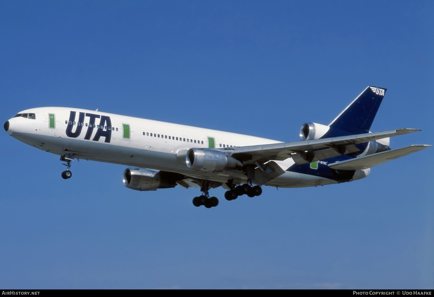 Aircraft Photo of F-BTDC | McDonnell Douglas DC-10-30 | UTA - Union de Transports Aériens | AirHistory.net #641912